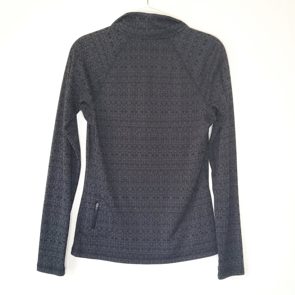 Eddie Bauer Quest Fleece Half Vip Pull Over Sweater Jacket M - Picture 3 of 7